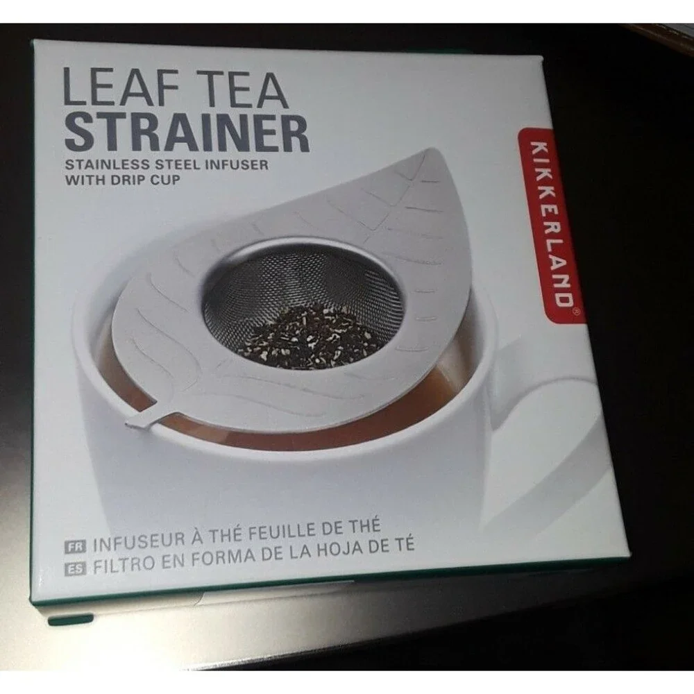 Kikkerland Stainless Steel Leaf Tea Infuser